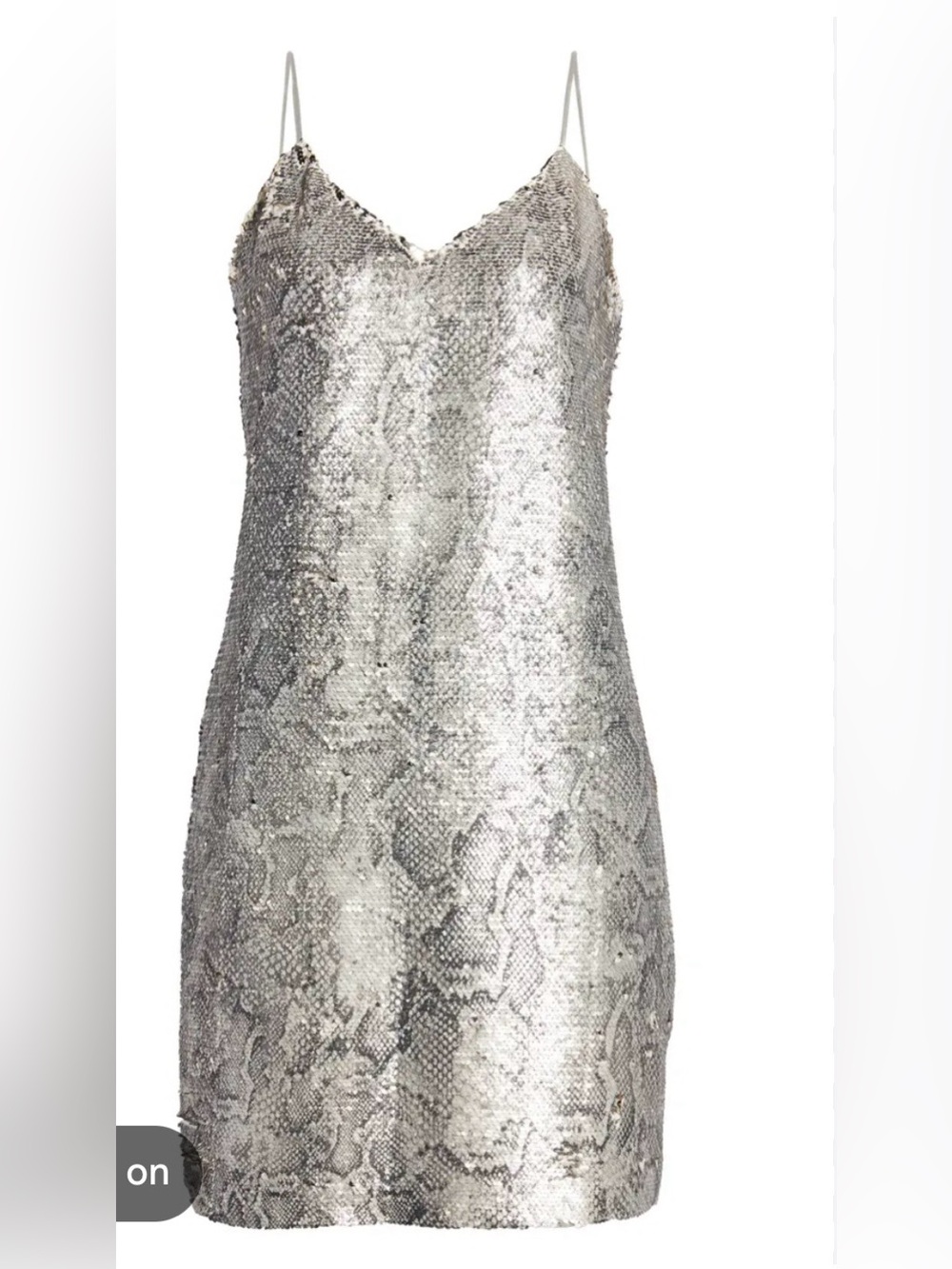 NWT CUPCAKES AND CASHMERE Sequin Slip Dress